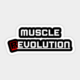 Muscle Revolution Sticker